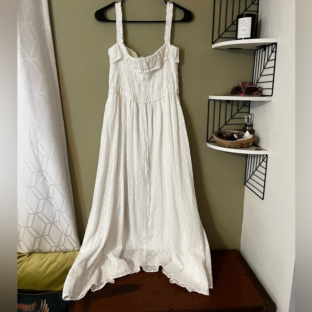 Beautiful white summer dress